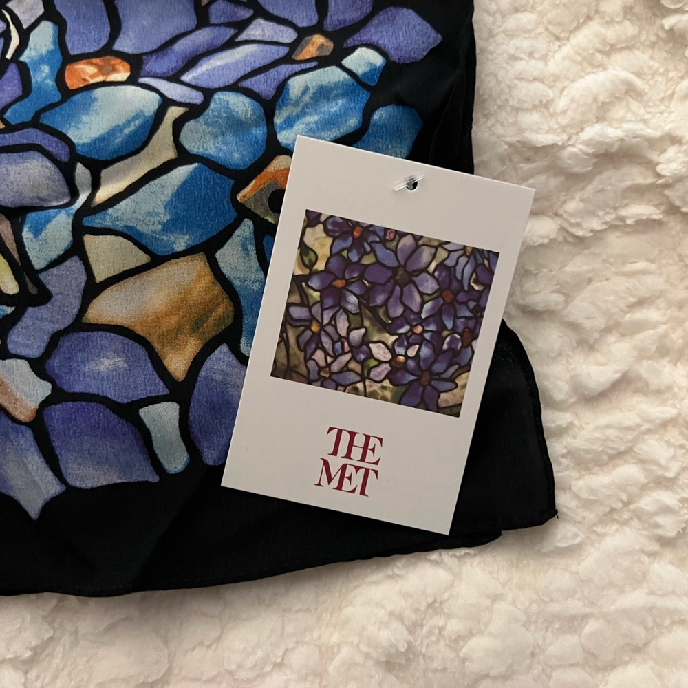 Floral Stained Glass Tiffany scarf